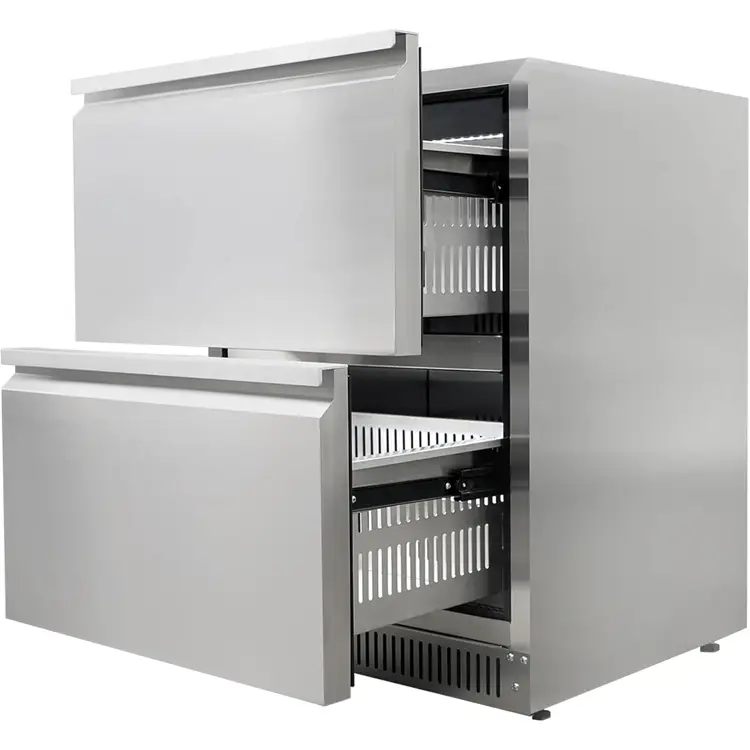 ct copper tailor 24 inch outdoor dual drawer fridge 750x750