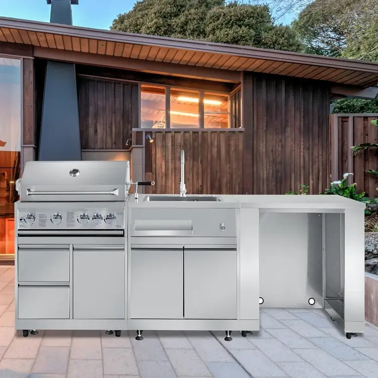 ct copper tailor 4 piece modular outdoor kitchen 750x750