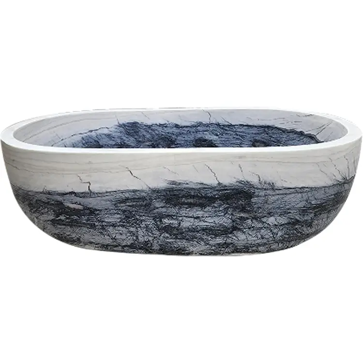 ct copper tailor 60' handcrafted oval shape bathtub