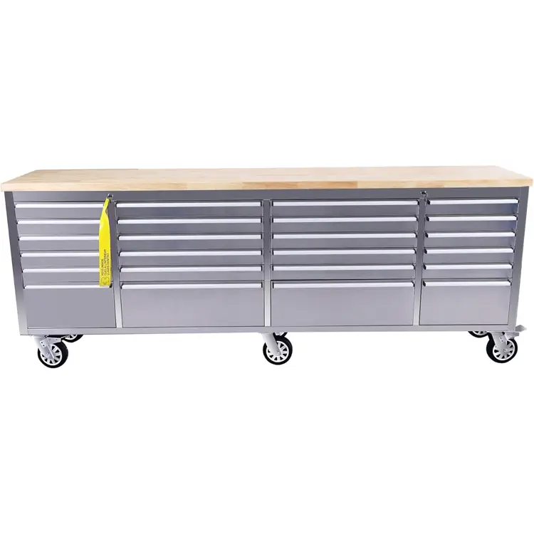 ct copper tailor 96 inch mobile workbench rolling tool chest