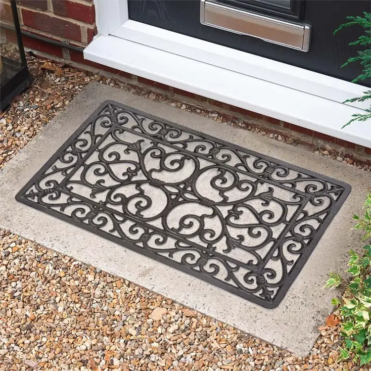 ct copper tailor cast iron floor brown doormat