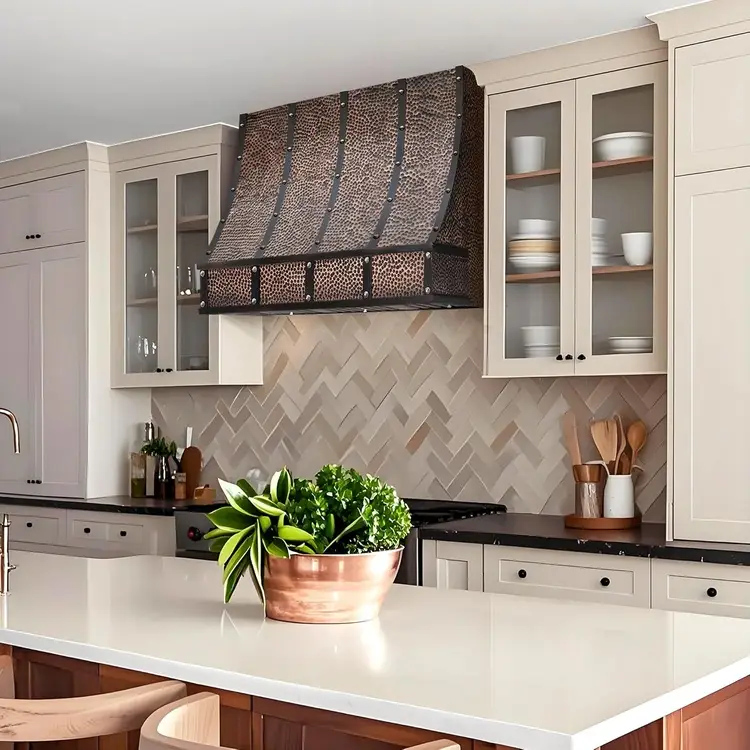 ct copper tailor sloped copper vent hood wall mount 750x750